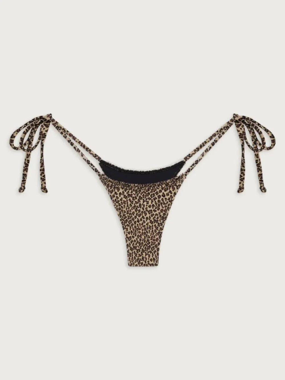 New! Frankie's Bikinis Baby Leopard Divine Skimpy Bikini Bottom XL 39313